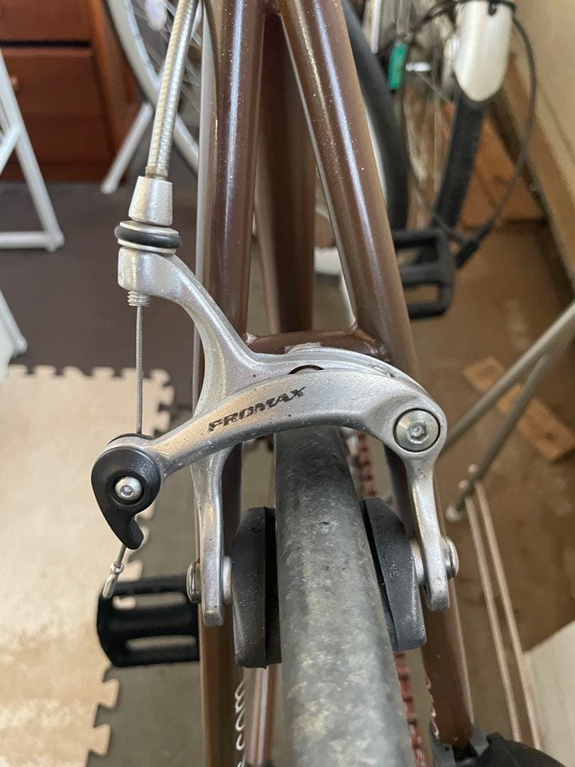 CREATE クロスバイク ブラウン/ホワイト