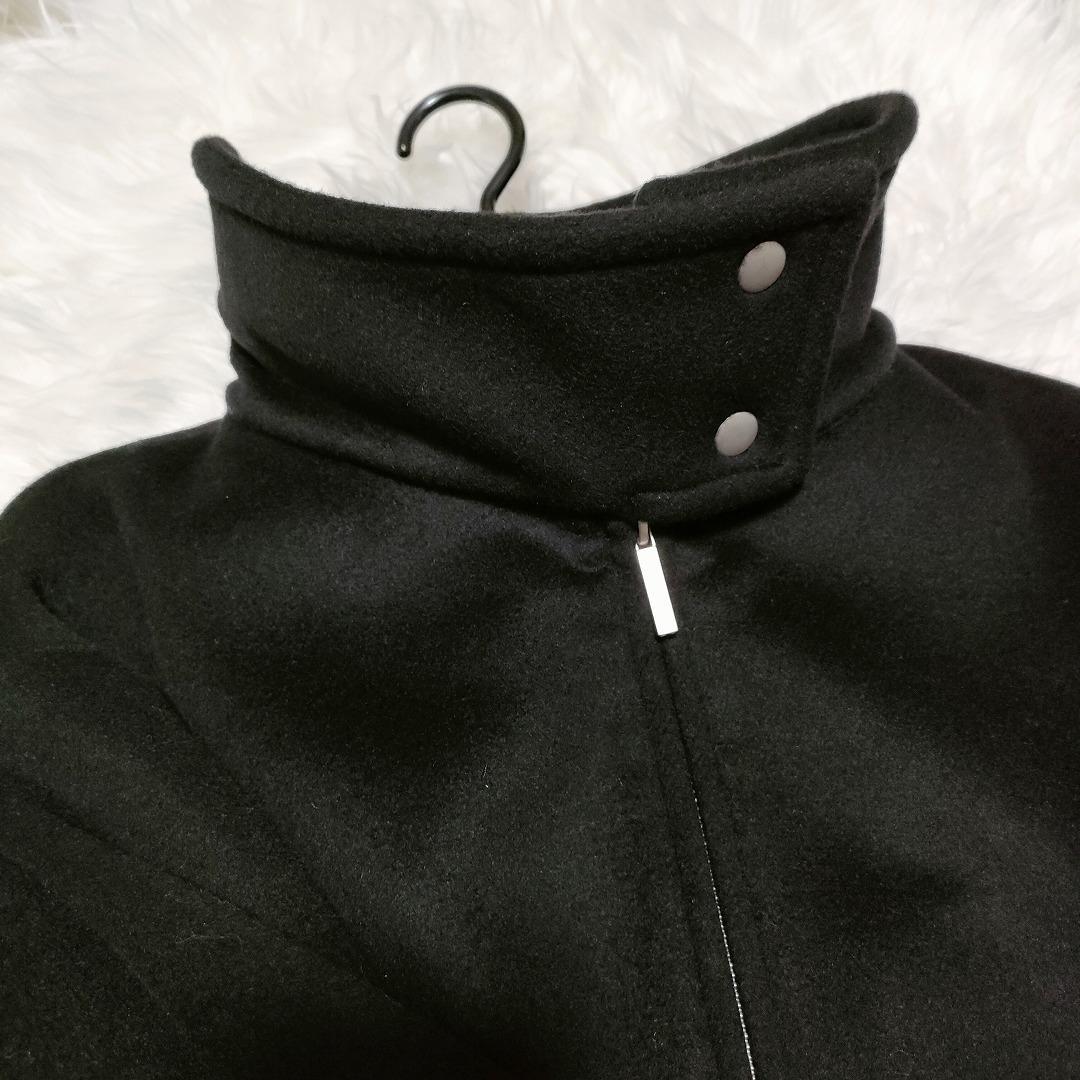 未使用☆和田颯 how Melton Coat Black 002 Da-iCE