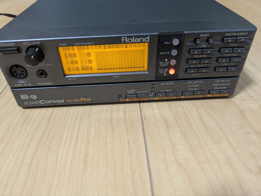 ローランド　SOUND Canvas　SC-88 Pro　音源モジュール