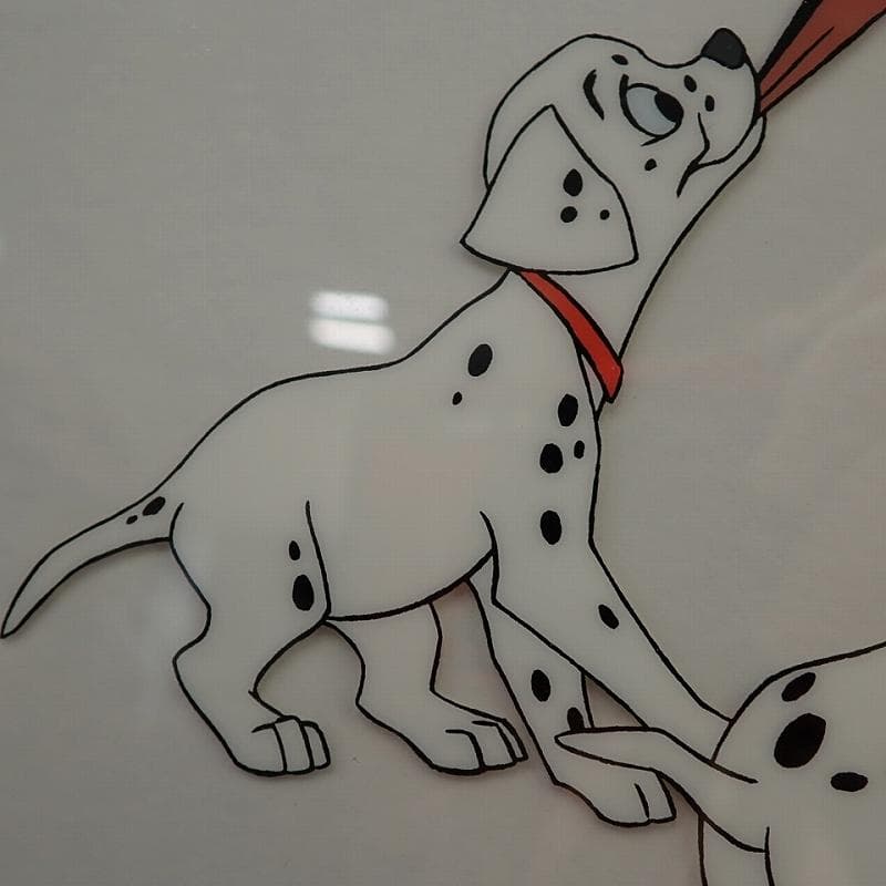 RU-6018　ディズニーセル画　101匹　わんちゃん