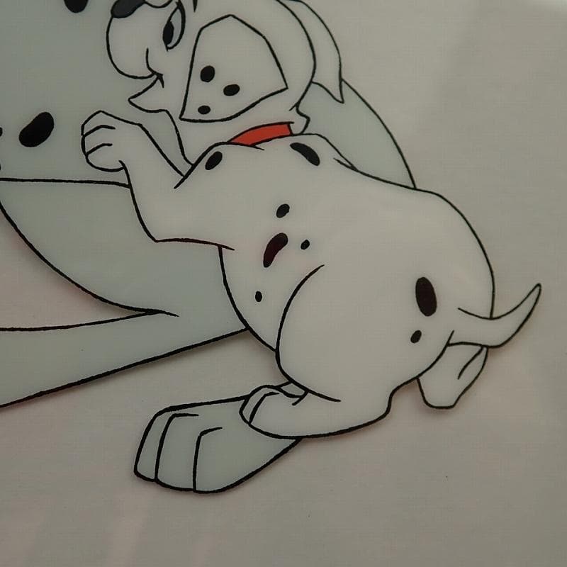 RU-6018　ディズニーセル画　101匹　わんちゃん