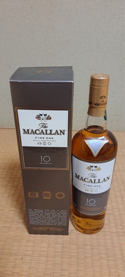 (希少)マッカラン10年ファインオーク(並行品)
