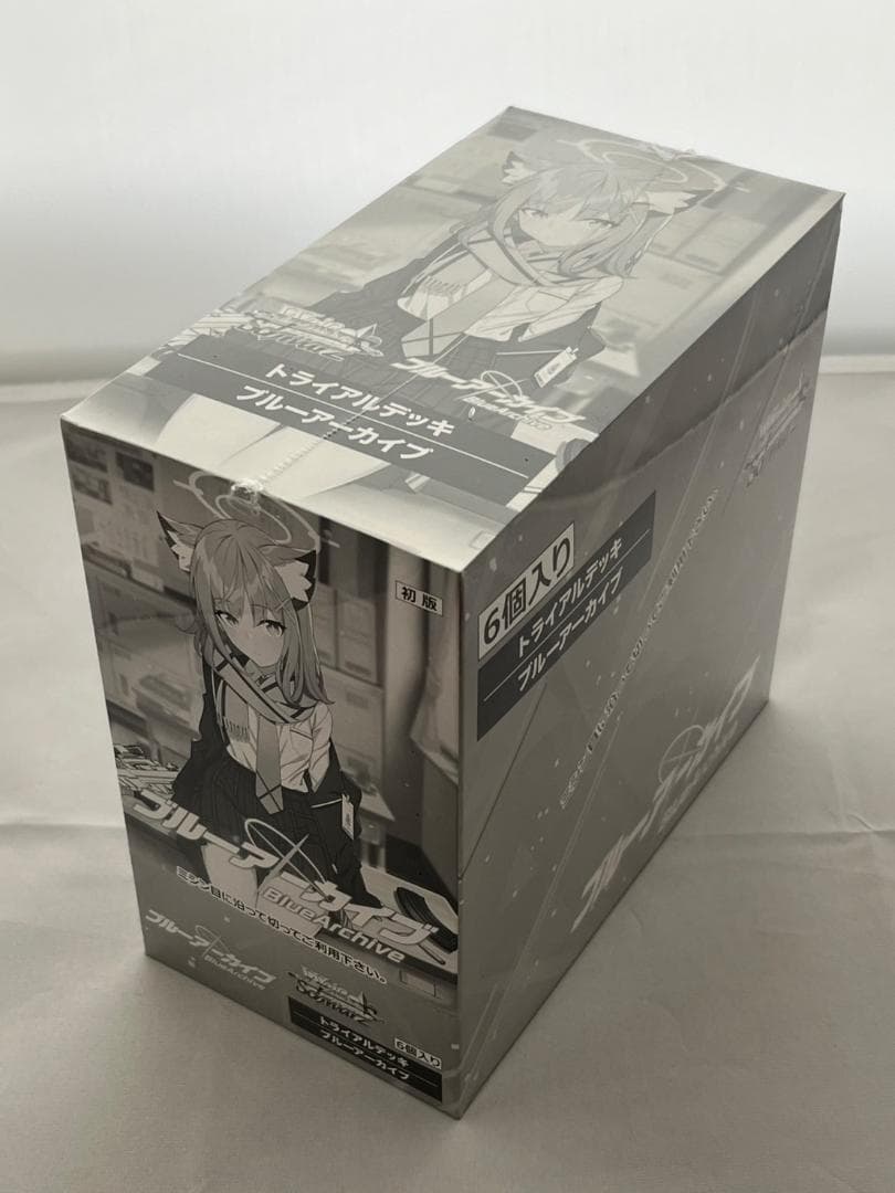 ヴァイスシュヴァルツ トライアルデッキ ブルーアーカイブ　6点入りBOX