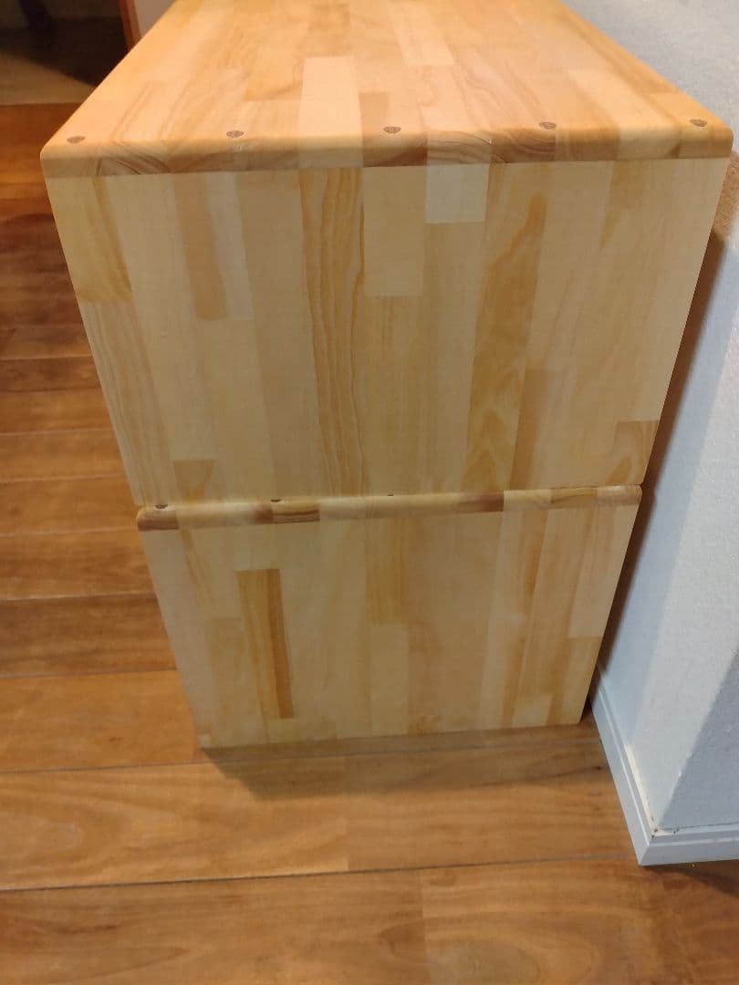 木製　ハンドメイド　オーダー　コの字　ラック　棚　シェルフ　キヌカ　水槽台