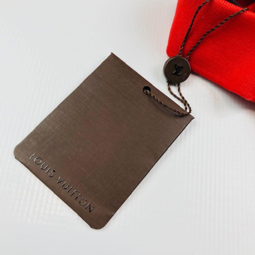 新品未使用★ルイヴィトン・レディース LV刺繍 コットン ポロシャツ(XS)