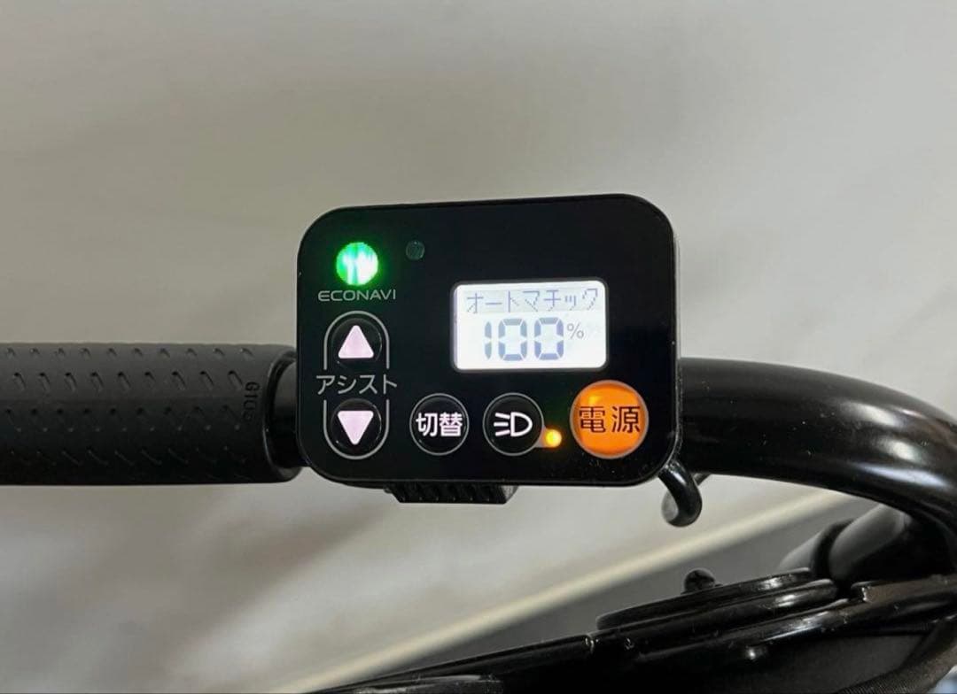 1年保証 送料無料　新型　パナソニック　ギュットミニ　水色　電動アシスト自転車