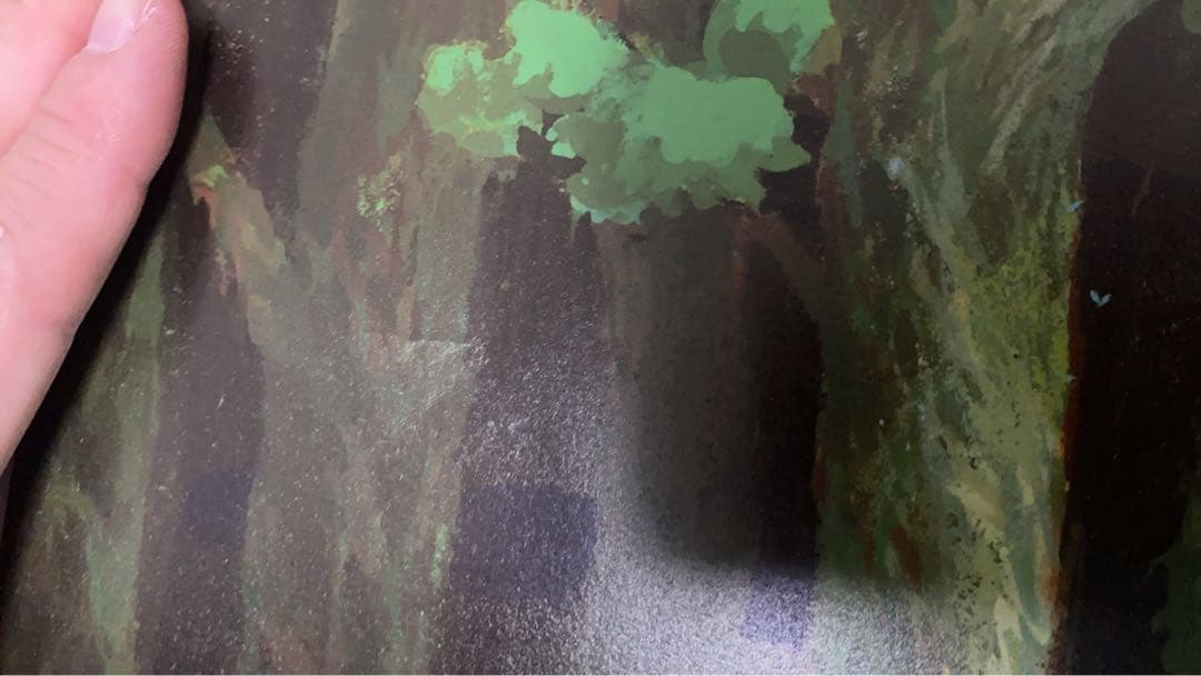 【lucky】台湾限定　もののけ姫　ポスター　85x62cm