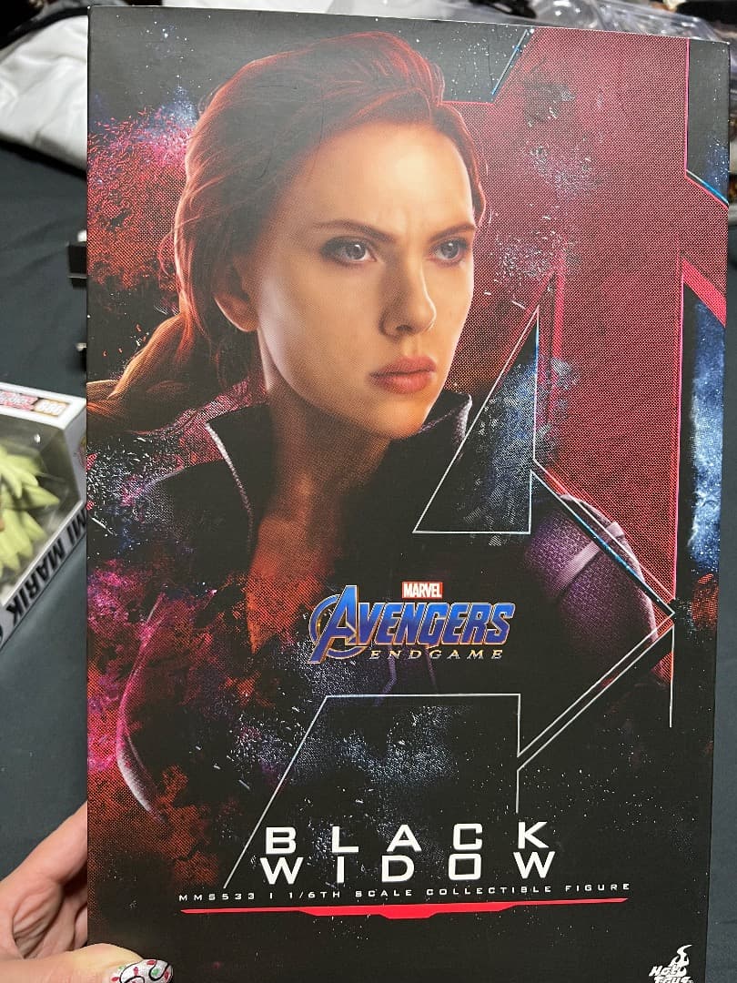 ホットトイズ マーベル ブラック・ウィドウ アベンジャーズ 1/6
