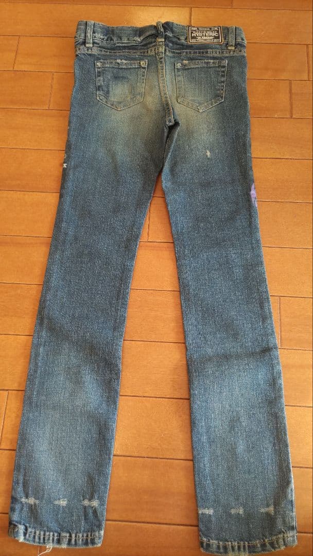 『値下げ』『3本まとめ売り』ヒステリック＆バナナチップス130センチジーンズ