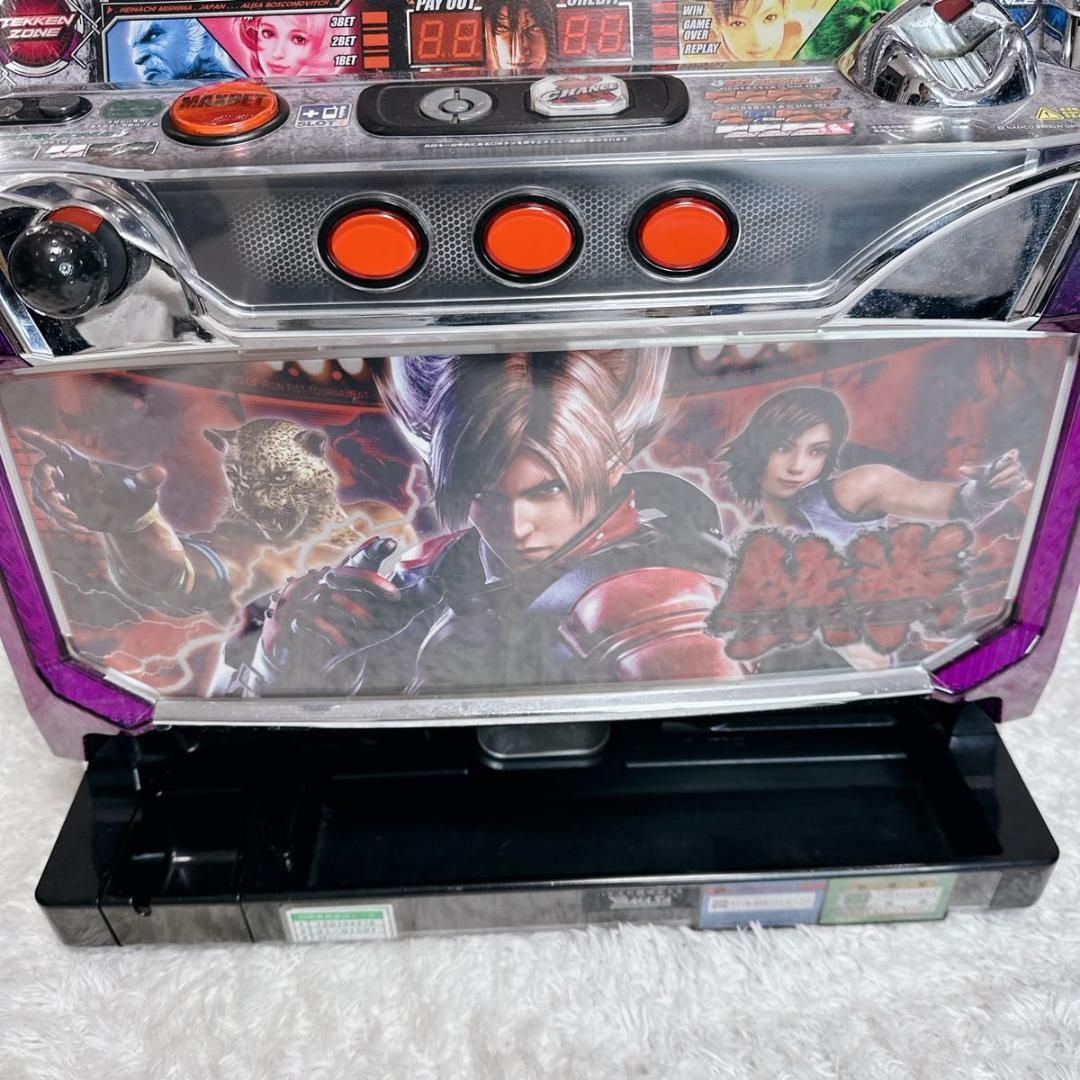 パチスロ実機 パチスロ 実機 鉄拳2nd 不要 送料込み ドアキー付属