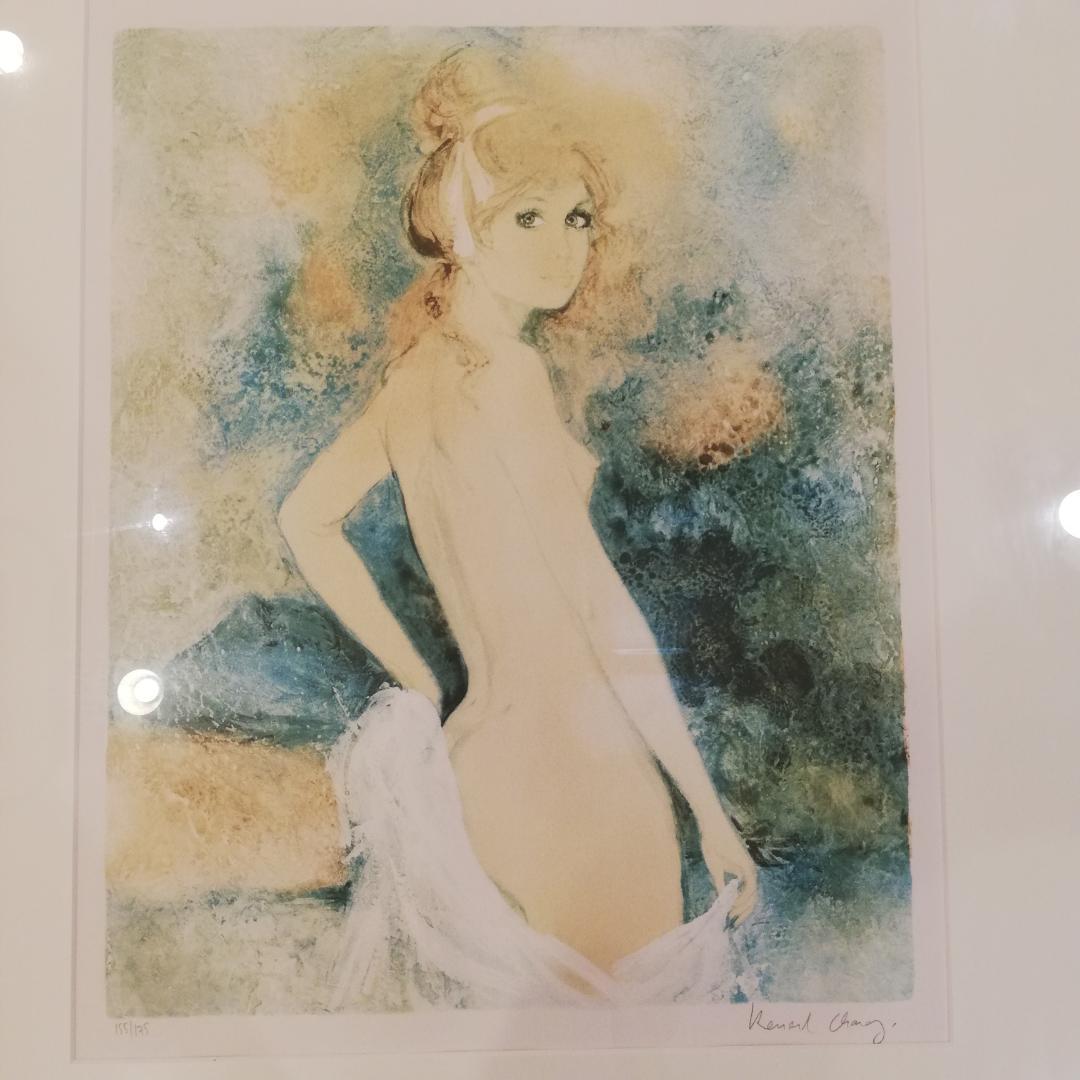 新春初売りセール　美品♠ベルナール・シャロワ　リトグラフ　裸婦　サイン入り