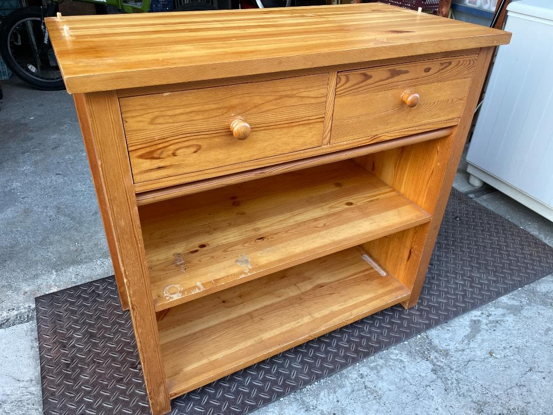 ★ 収納 棚 ウェルシュドレッサー オープンボード カップボード ナチュラル