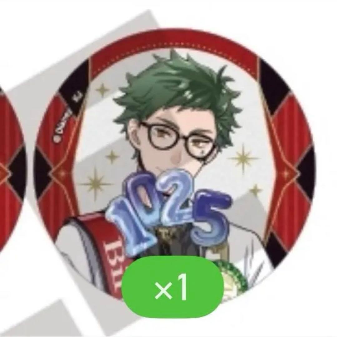 おめかしバースデー　缶バ　エース　デュース　ジャック　トレイ