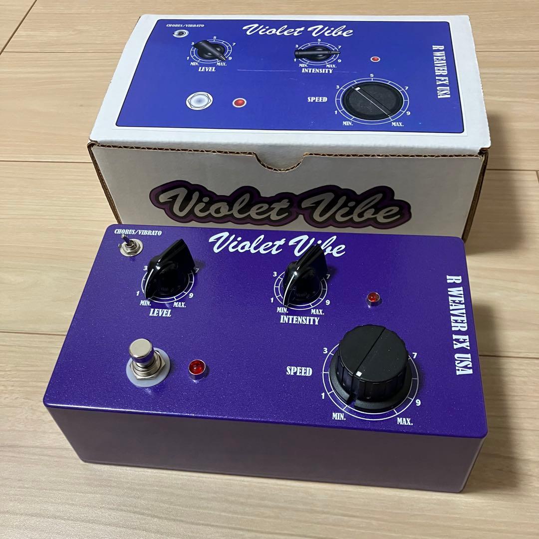 新品 未使用 R WEAVER FX Violet Vibe Uni Vibe