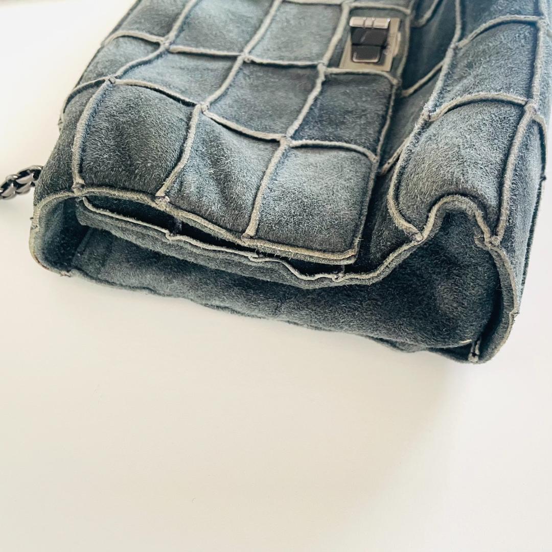 CHANEL シャネル 2.55チョコバームートンチェーンバッグ