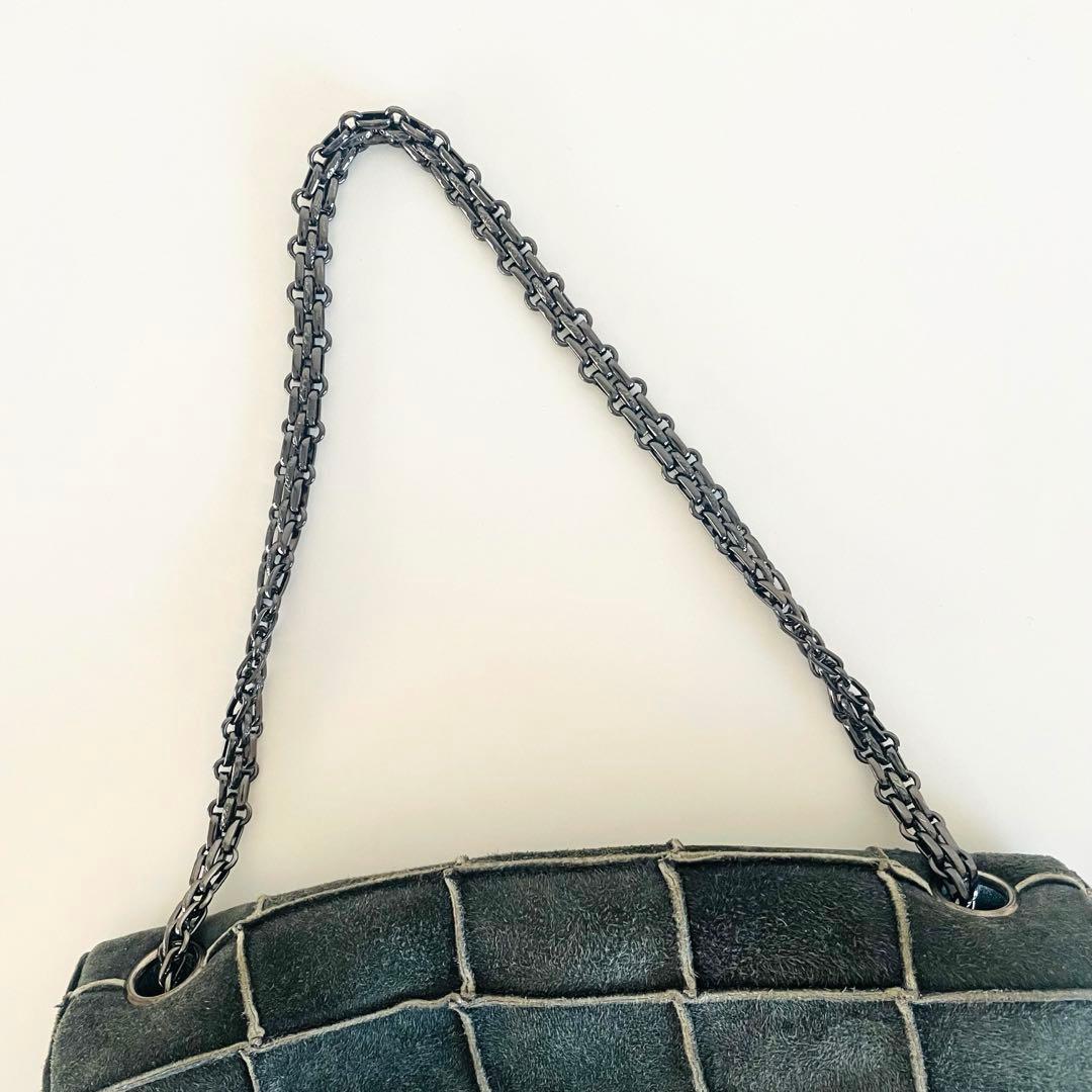 CHANEL シャネル 2.55チョコバームートンチェーンバッグ