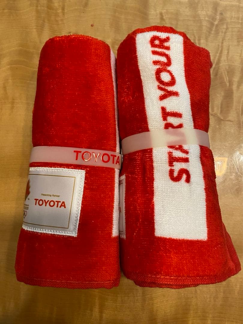 オリンピック　非売品　トヨタ 東京オリンピック2020 ピンバッジ タオルセット
