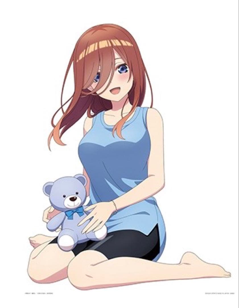 【三玖 特大パネル 限定品】一番くじ 五等分の花嫁＊～あなたと過ごす、特別な日～