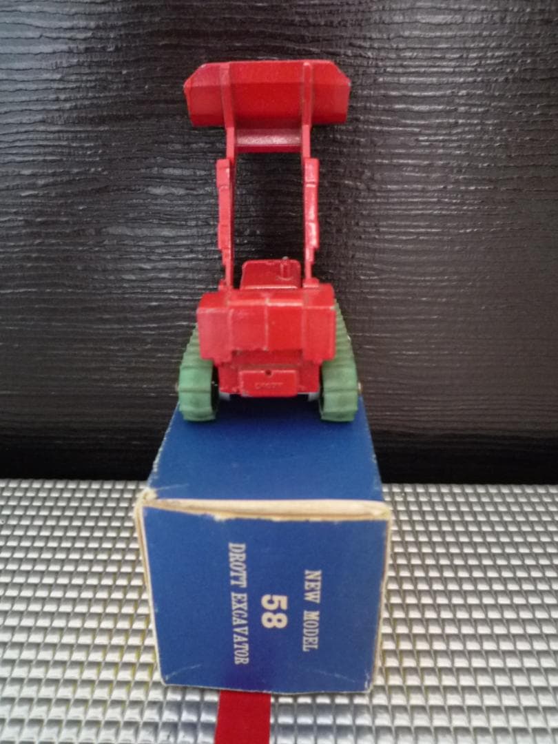 MATCHBOX N°58B DROTT EXCAVATOR 1962