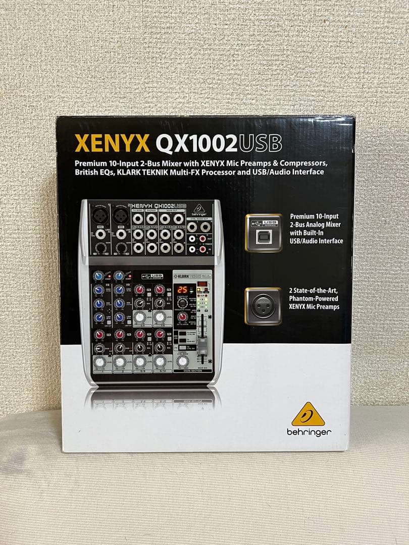 B*。様 Behringer XENYX QX1002USB アナログミキサー