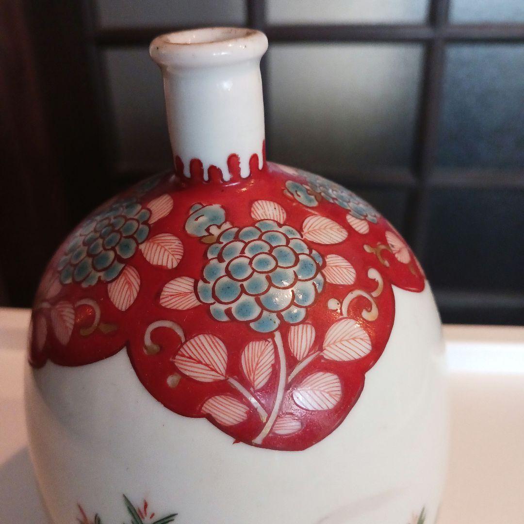 九谷焼　徳利　江戸