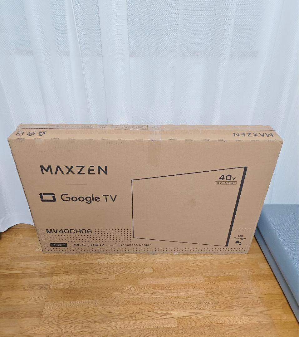 MAXZEN40型スマートテレビ Android搭載/地上波BSCS 2025年
