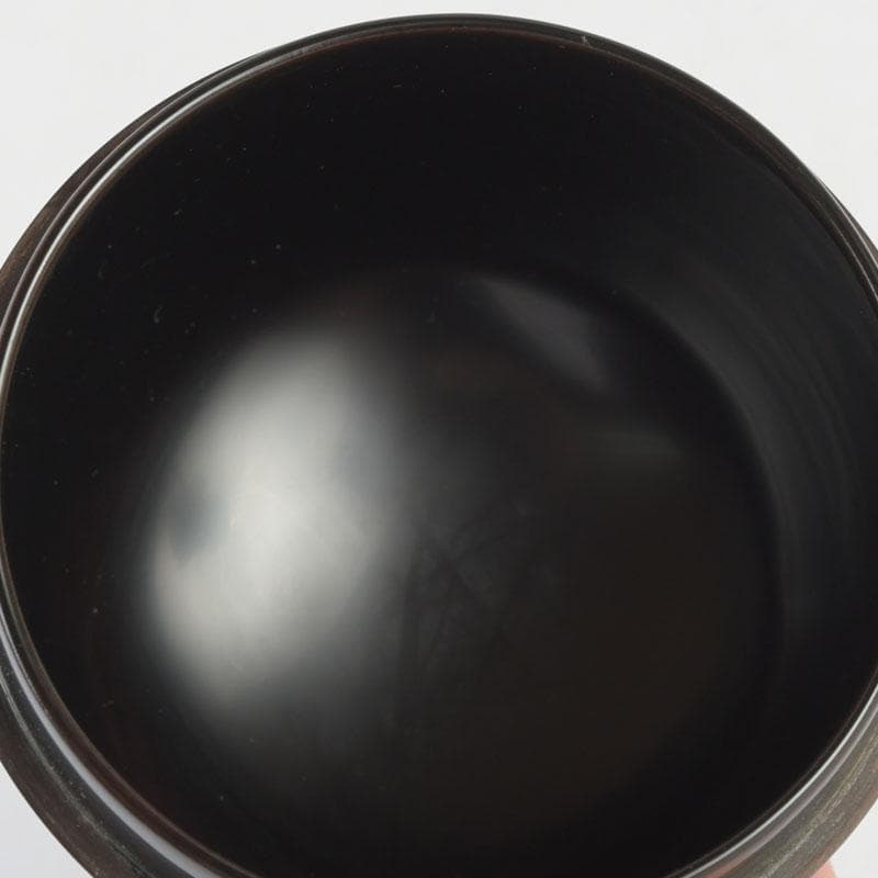 茶道具　北村葵春作　香ノ図蒔絵　中棗　共箱　V　9469