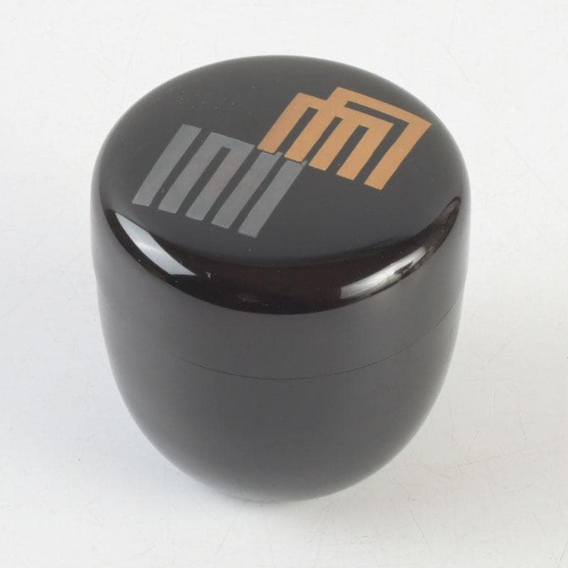 茶道具　北村葵春作　香ノ図蒔絵　中棗　共箱　V　9469