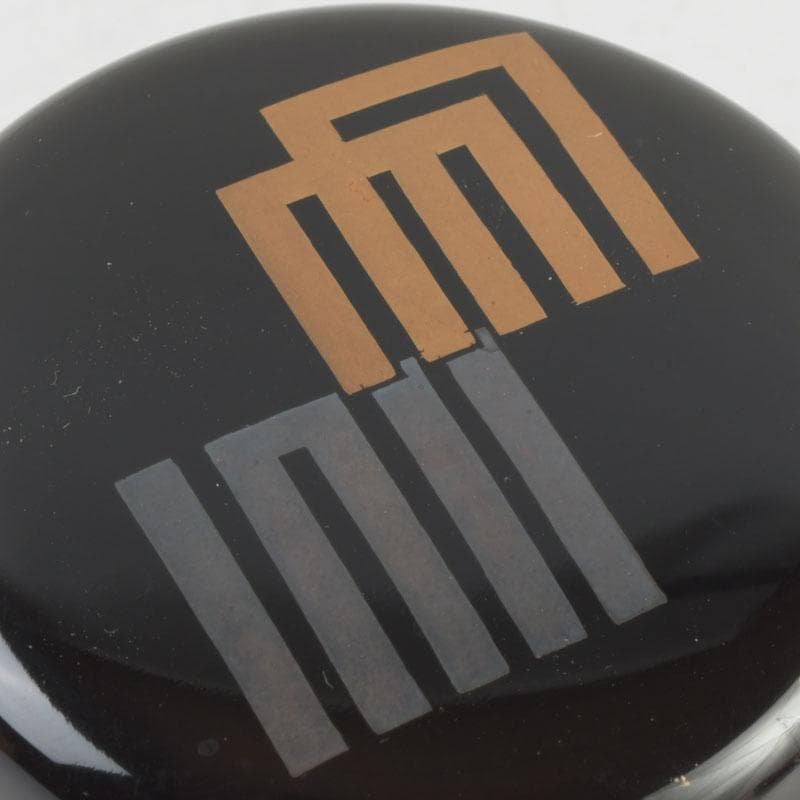 茶道具　北村葵春作　香ノ図蒔絵　中棗　共箱　V　9469