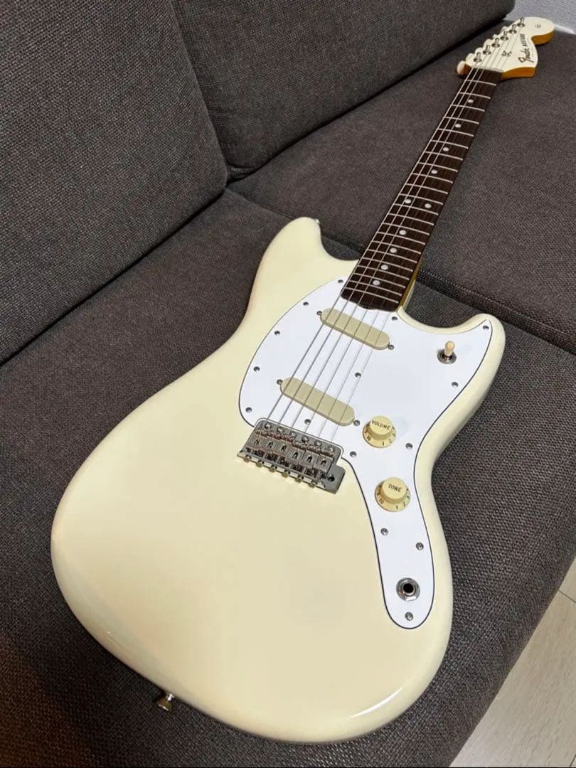 【Zicca限定版】Fender Mustang char owhホワイト 美品