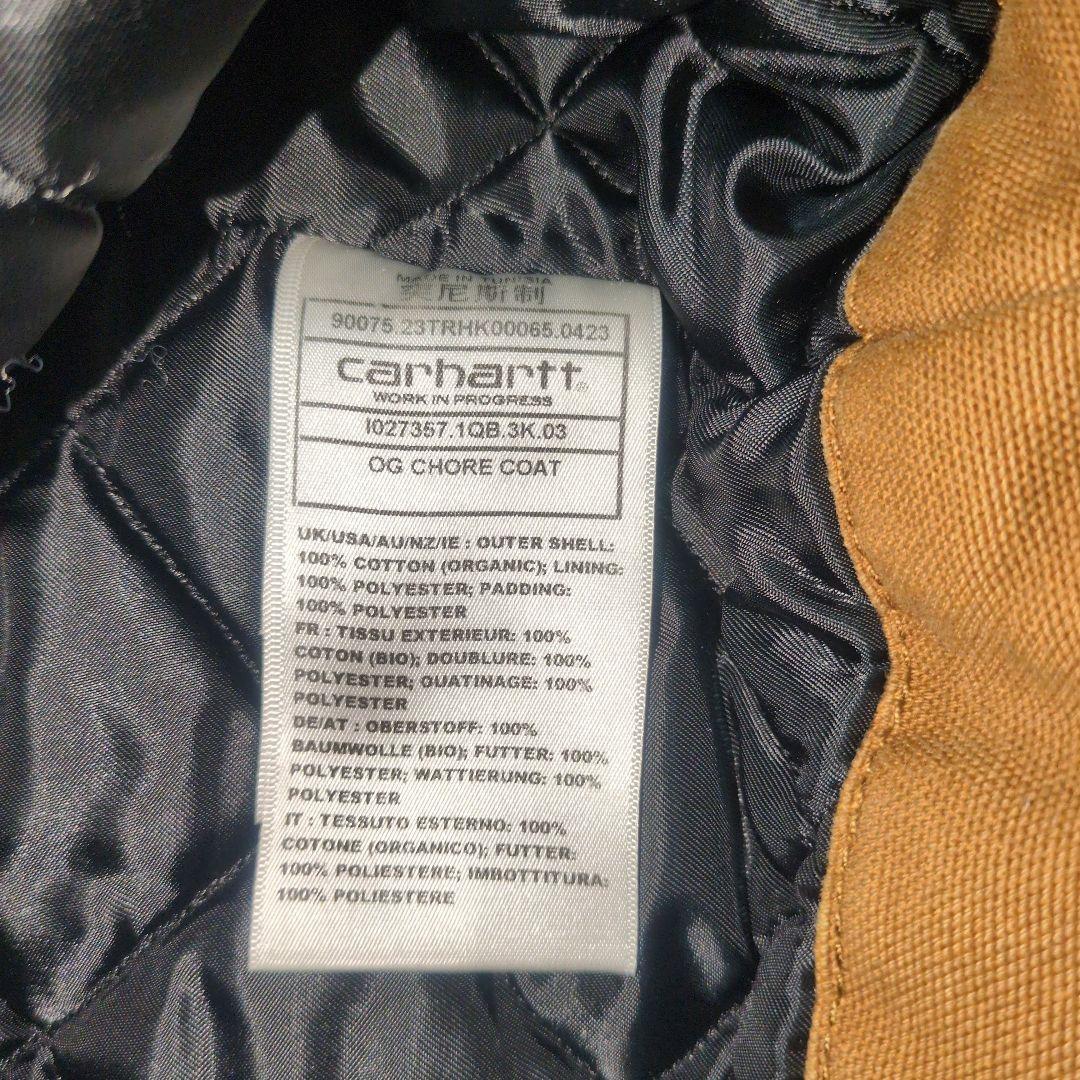 OG チョアコート　カーハート　Carhartt WIP ブラウン　S