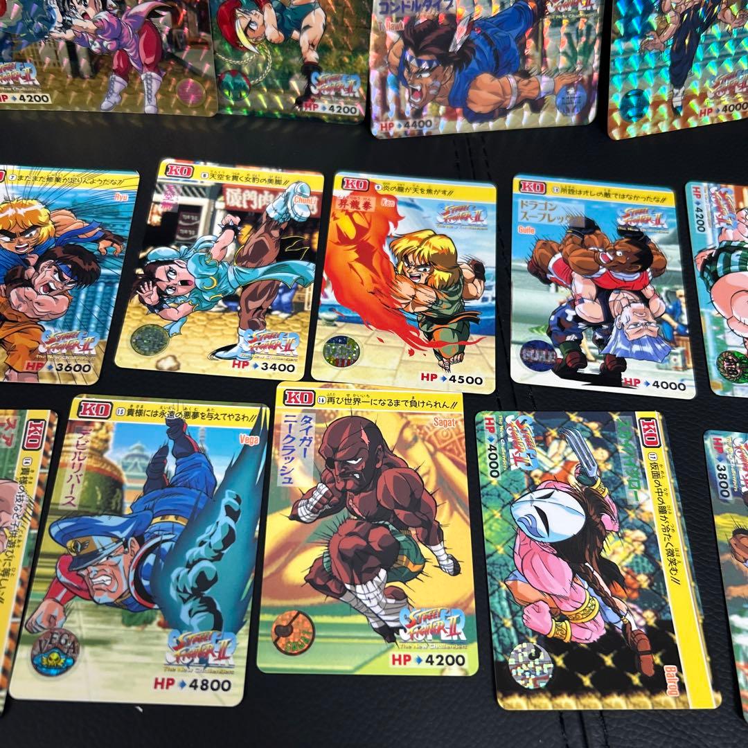 スーパーストリートファイターⅡ 1993 カードダス　全42種
