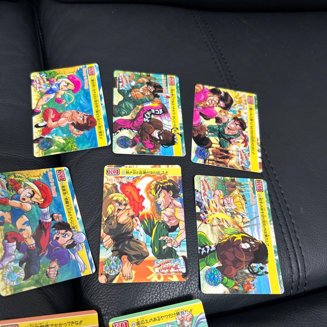 スーパーストリートファイターⅡ 1993 カードダス　全42種