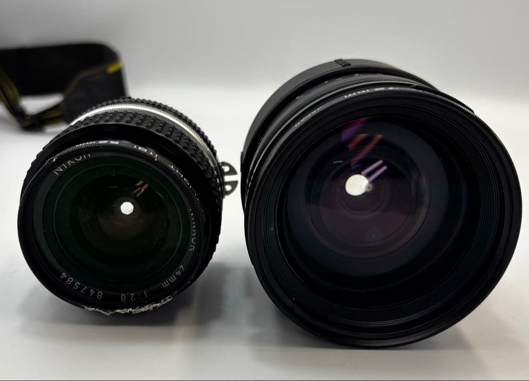 Nikon ニコン フィルム一眼レフカメラ FM2 ブラック レンズ2個セット