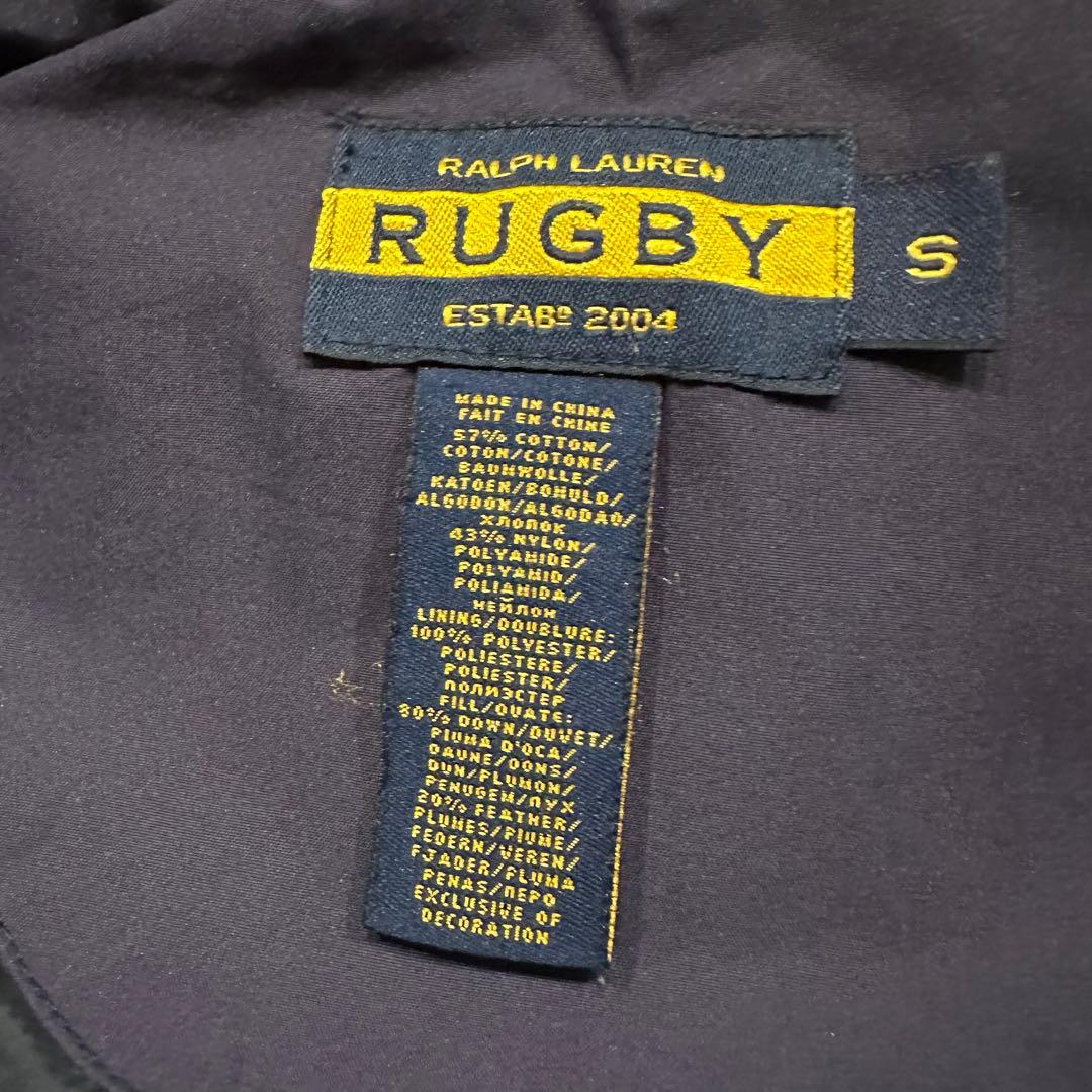 ラルフローレン　ラグビー　ダウン　ダウンベスト　ジャケット　メンズ　サイズS