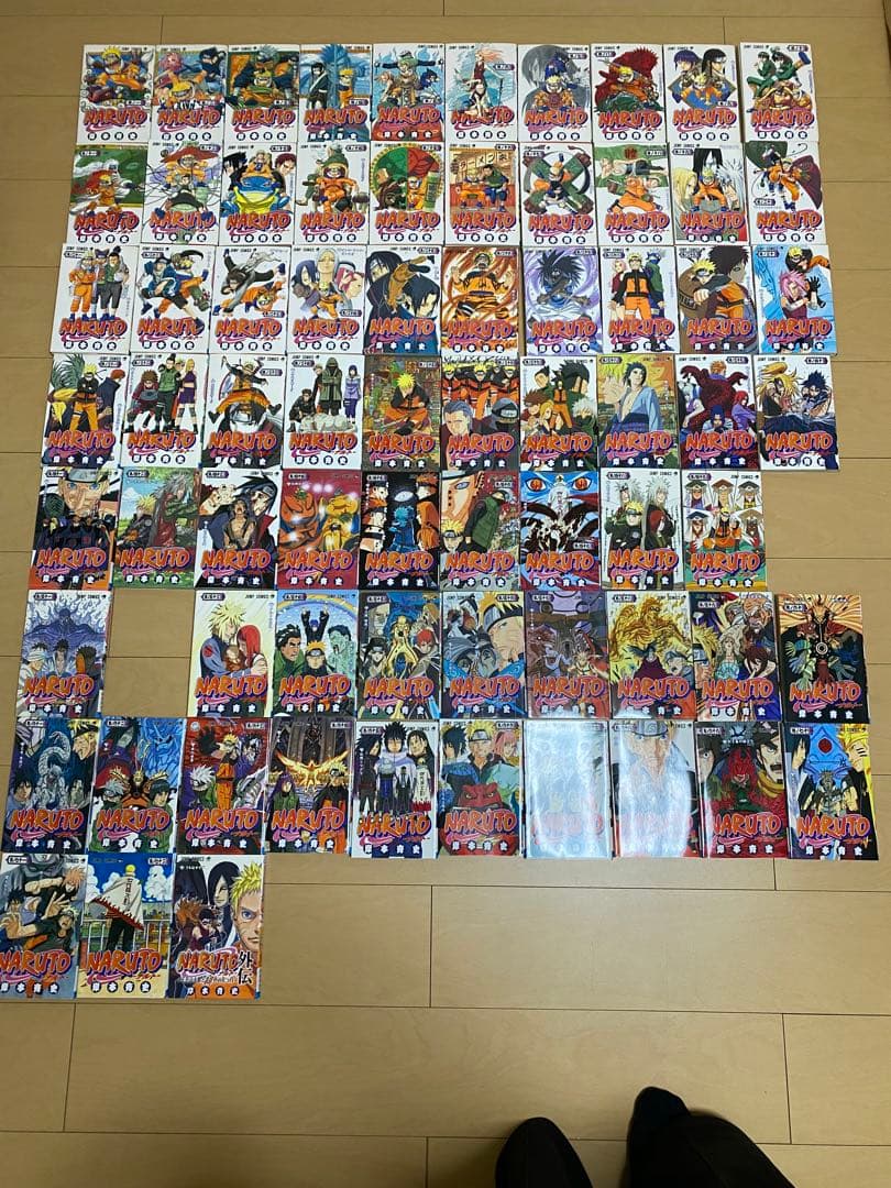 ナルト-NARUTO-1〜72巻＆ナルト外伝　漫画　中抜けあり NARUTO