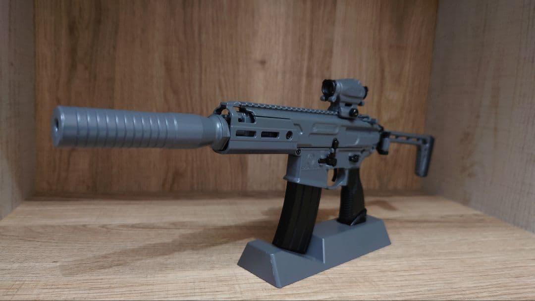 精巧1/3スケール　ミニチュア　SIG MCX グレーカラー