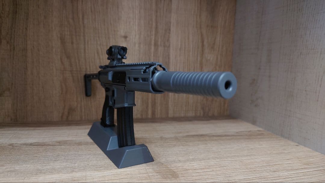 精巧1/3スケール　ミニチュア　SIG MCX グレーカラー