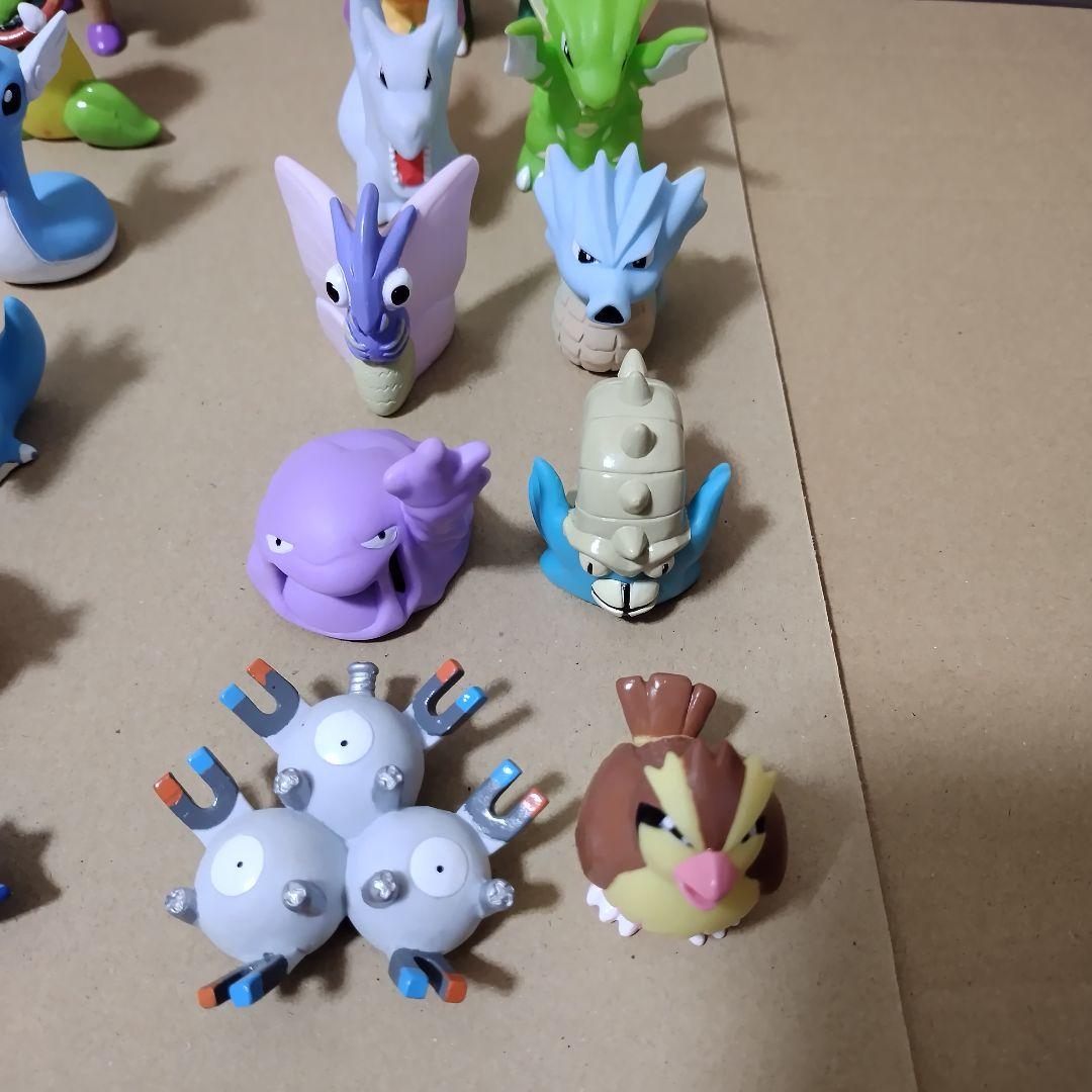 初代ポケモンキッズ　指人形　フィギュア　ソフビ　1996 1997 1998年製
