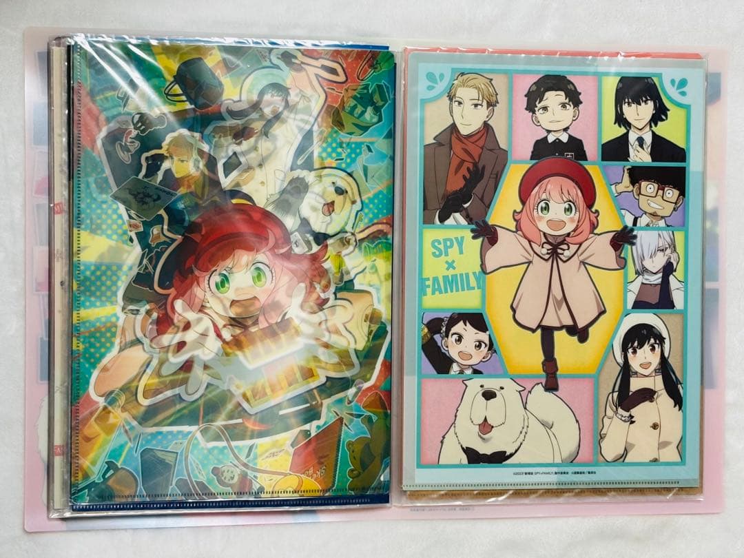 SPY×FAMILY クリアファイルホルダー A4クリアファイル多数　おまけ付き