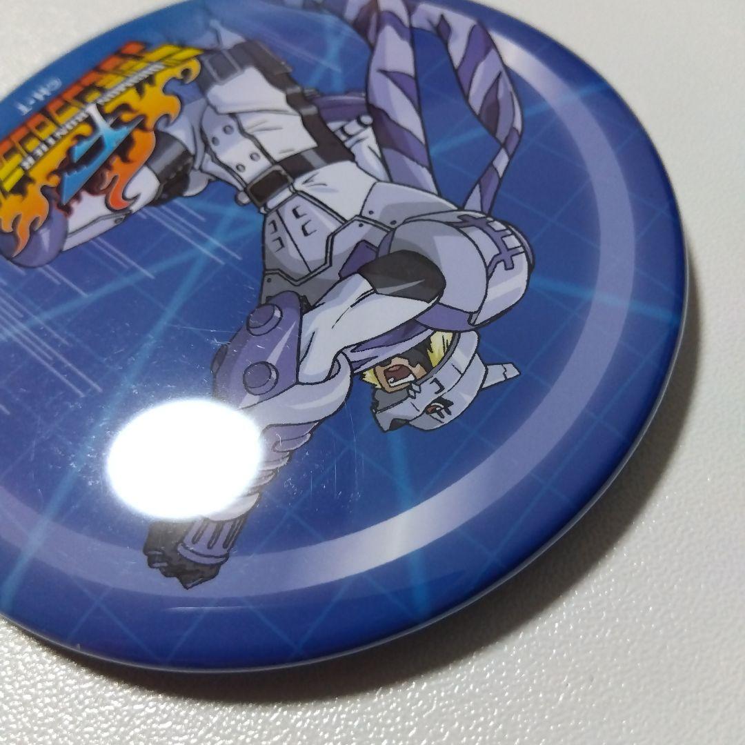 【デジモン】ヴォルフモン 20周年 カラ鉄 コラボ トレーディングでか缶バッジ