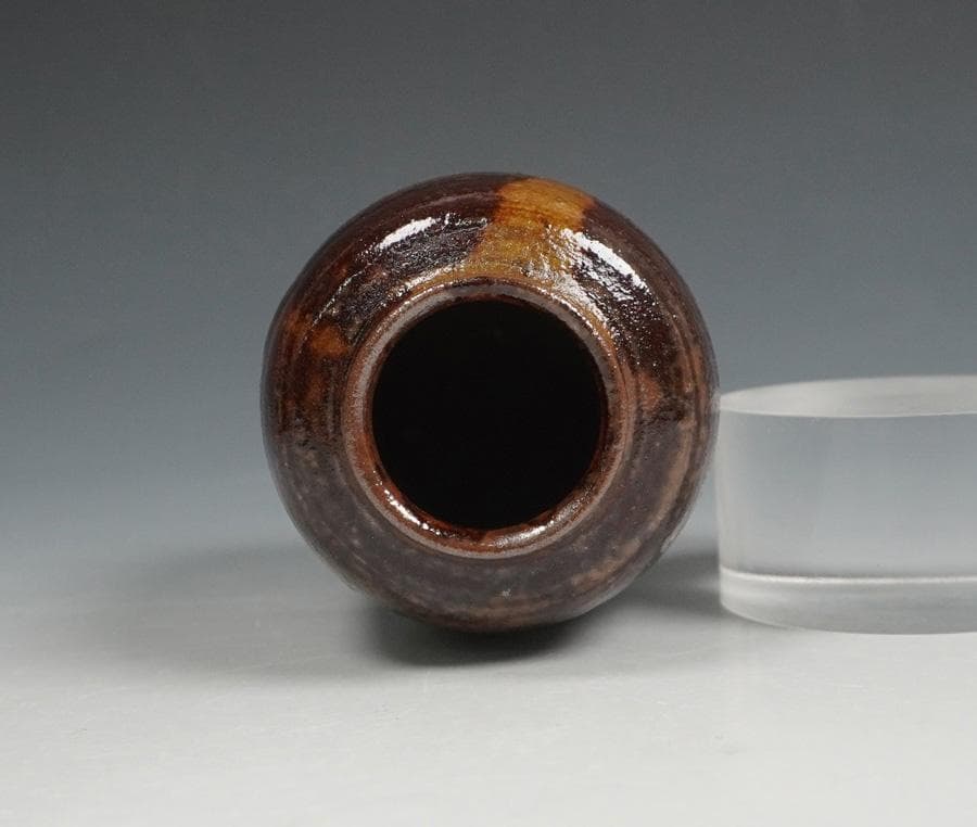 佐々木八十二 瑞光窯 筒井写茶入