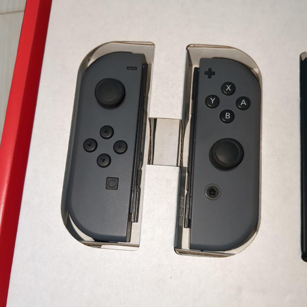美品　Nintendo Switch 本体 グレー　ジョイコン付き