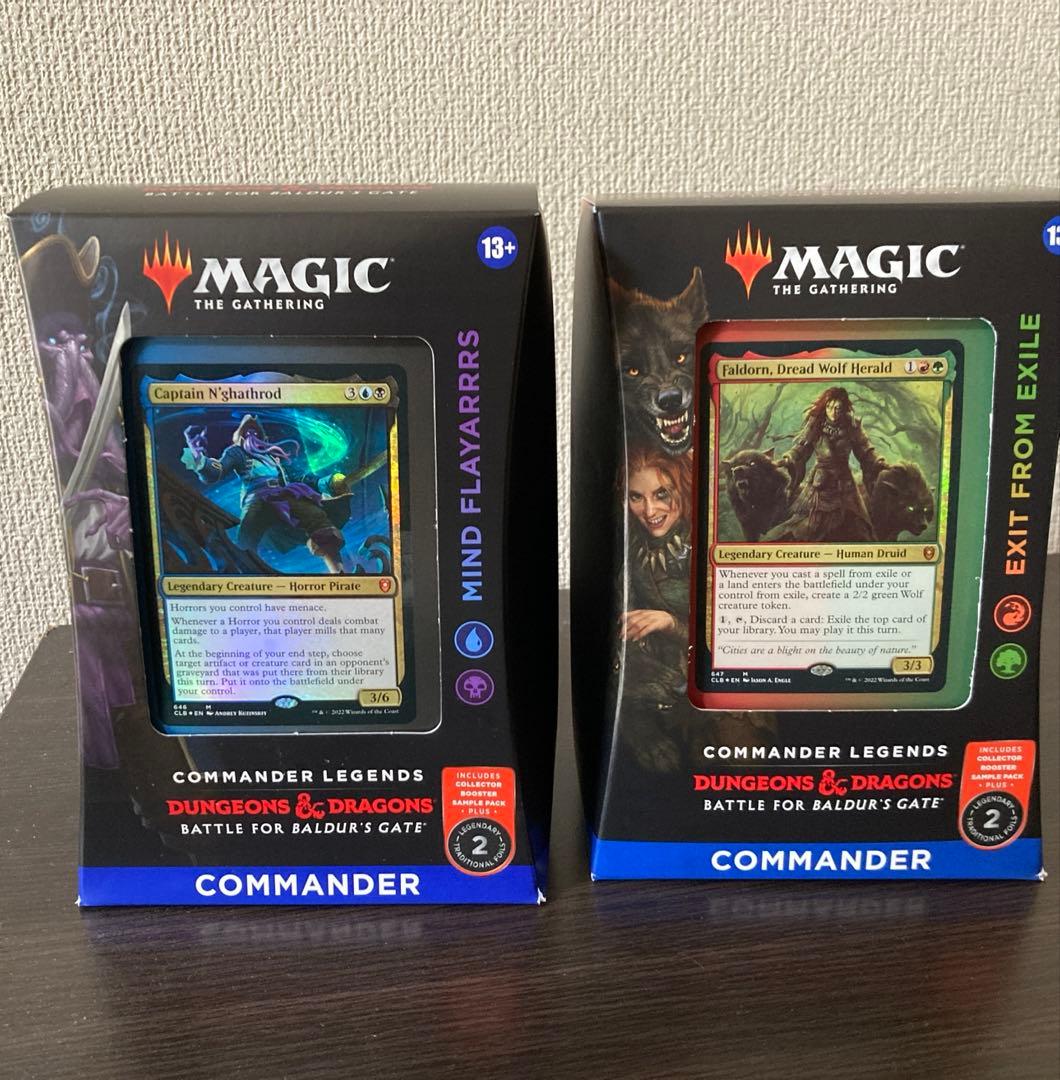 Commander Legends バルダーズゲートの戦い　統率者デッキ　英語版