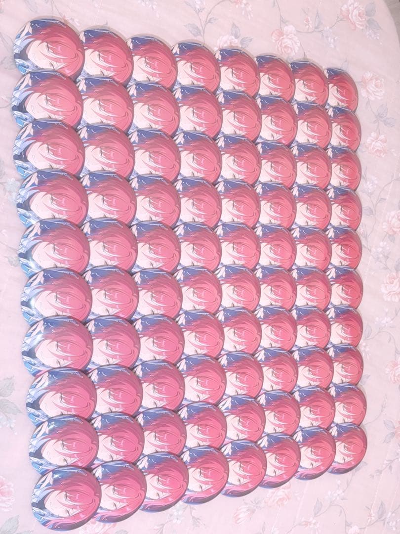 逆先夏目 缶バッジ