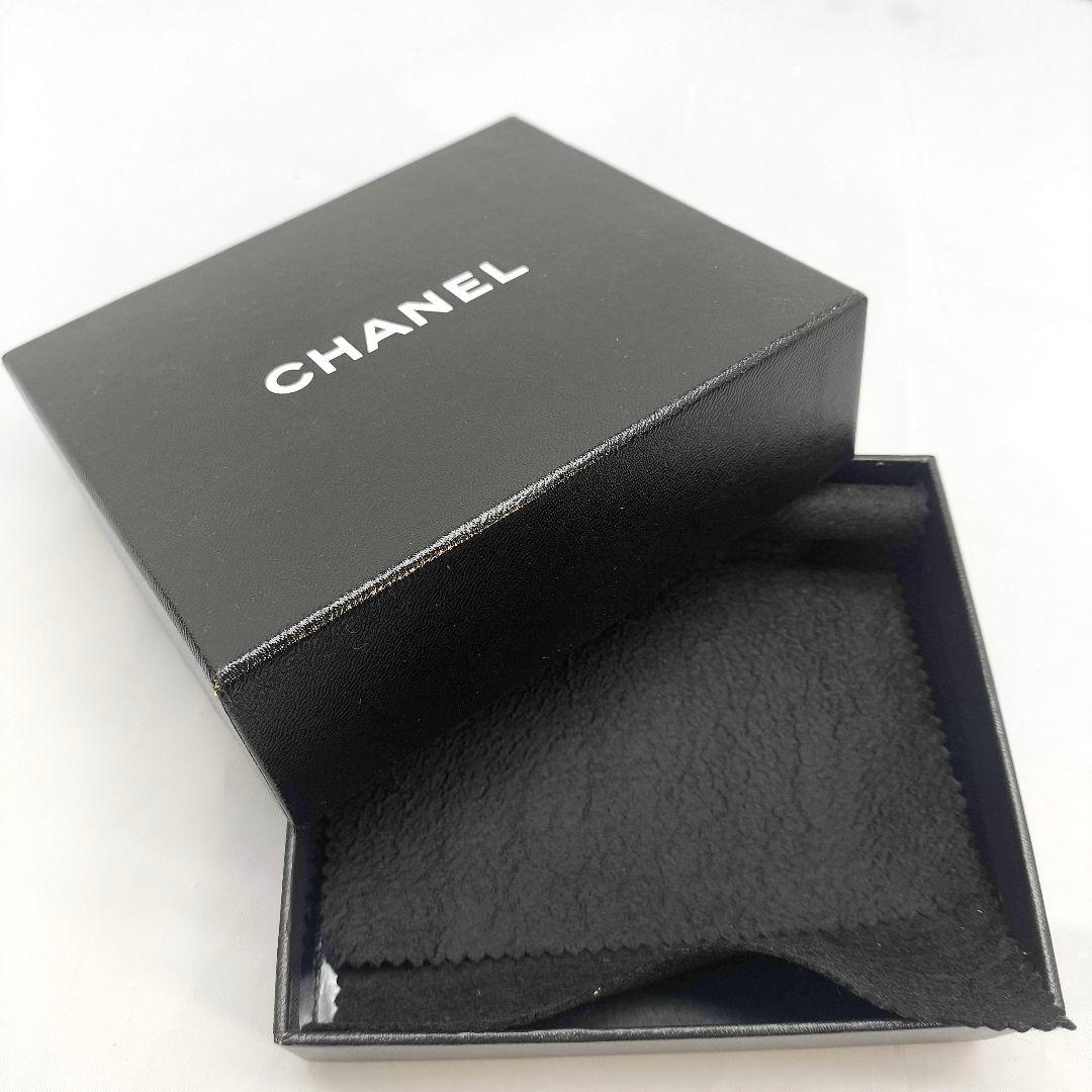 シャネル キャビアスキン 3つ折り財布 コンパクト ウォレット ココマーク