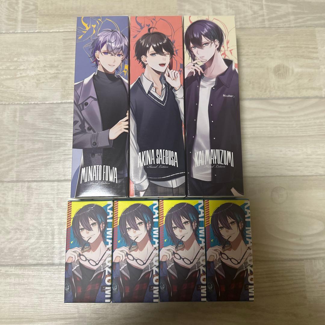 にじさんじ 黛灰 不破湊 三枝明那グッズ