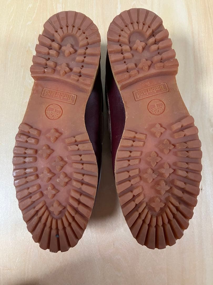 Timberland 3eye クラシックラグ　27cm バーガンディ