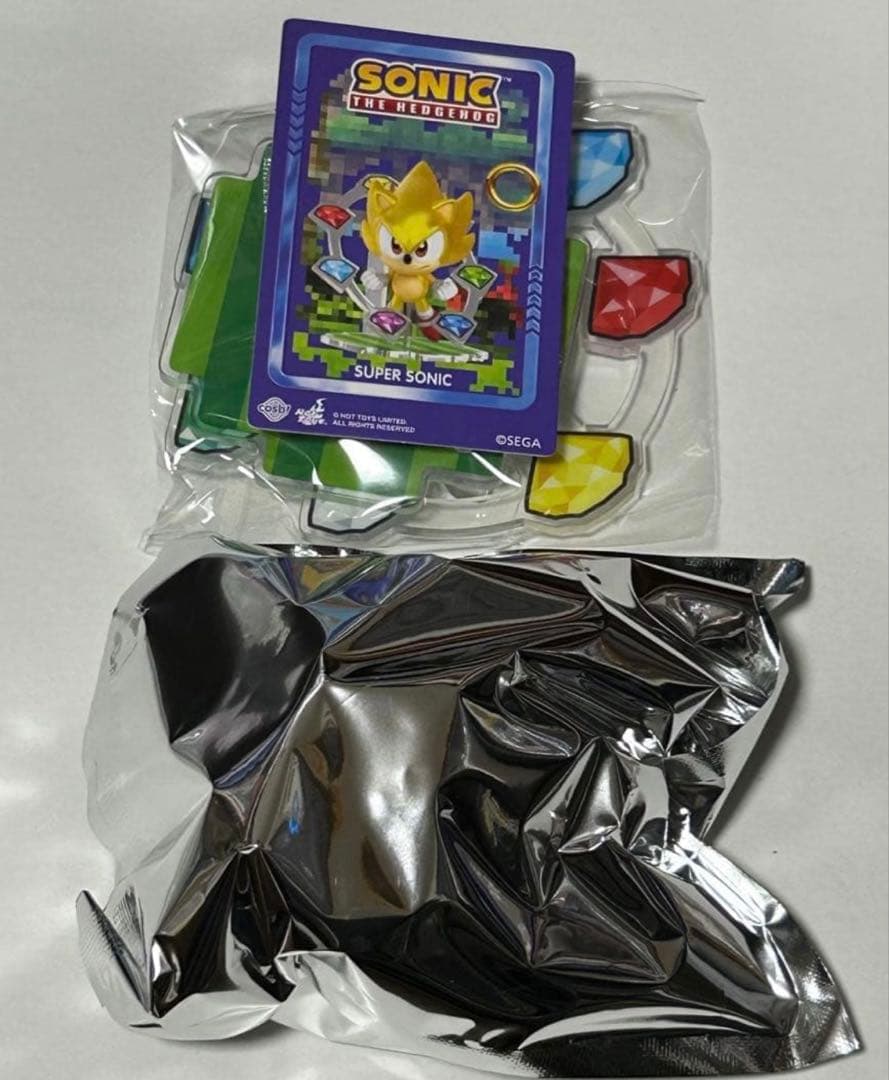 ソニック　コスビ　フィギュア　シークレット　スーパーソニック　cosbi