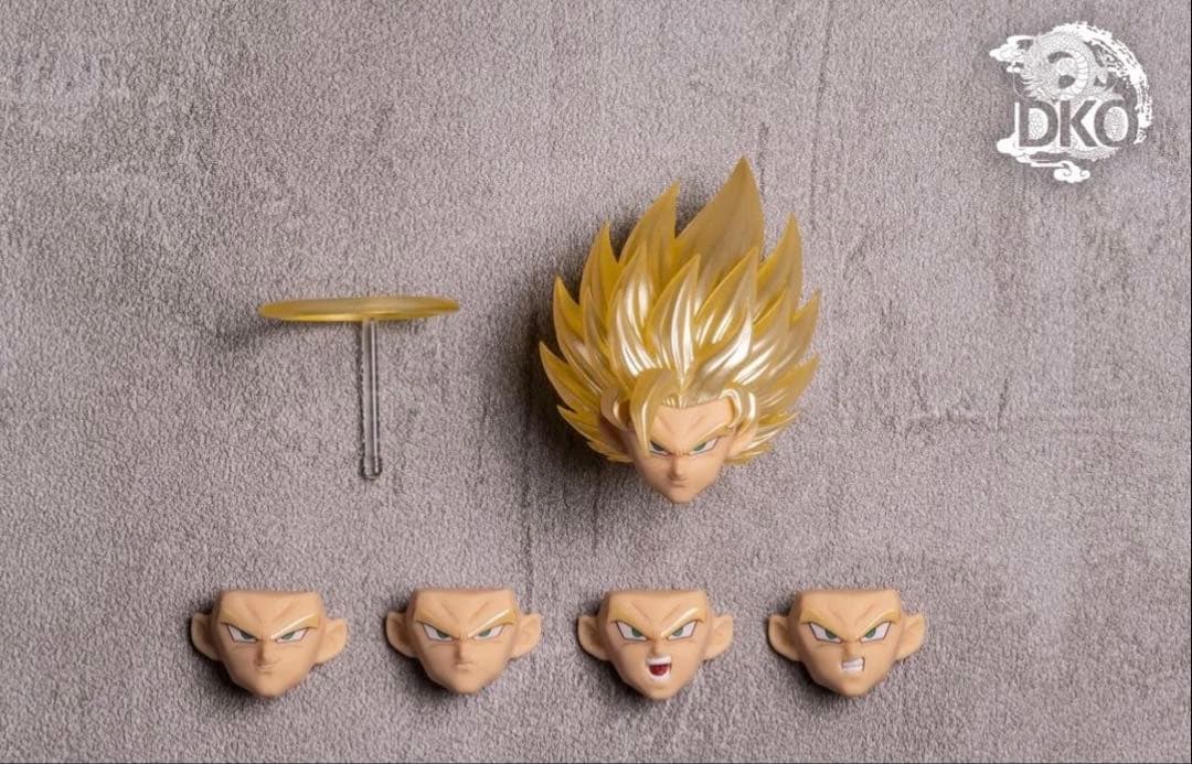 S.H.Figuarts 孫悟空スパーサイヤ人2 +カスタムヘッドパーツ セット
